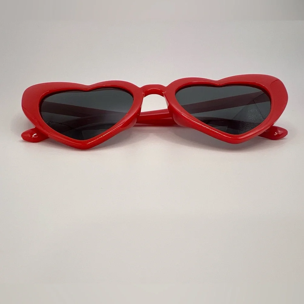 Red Heart Cat Eye Sunglasses